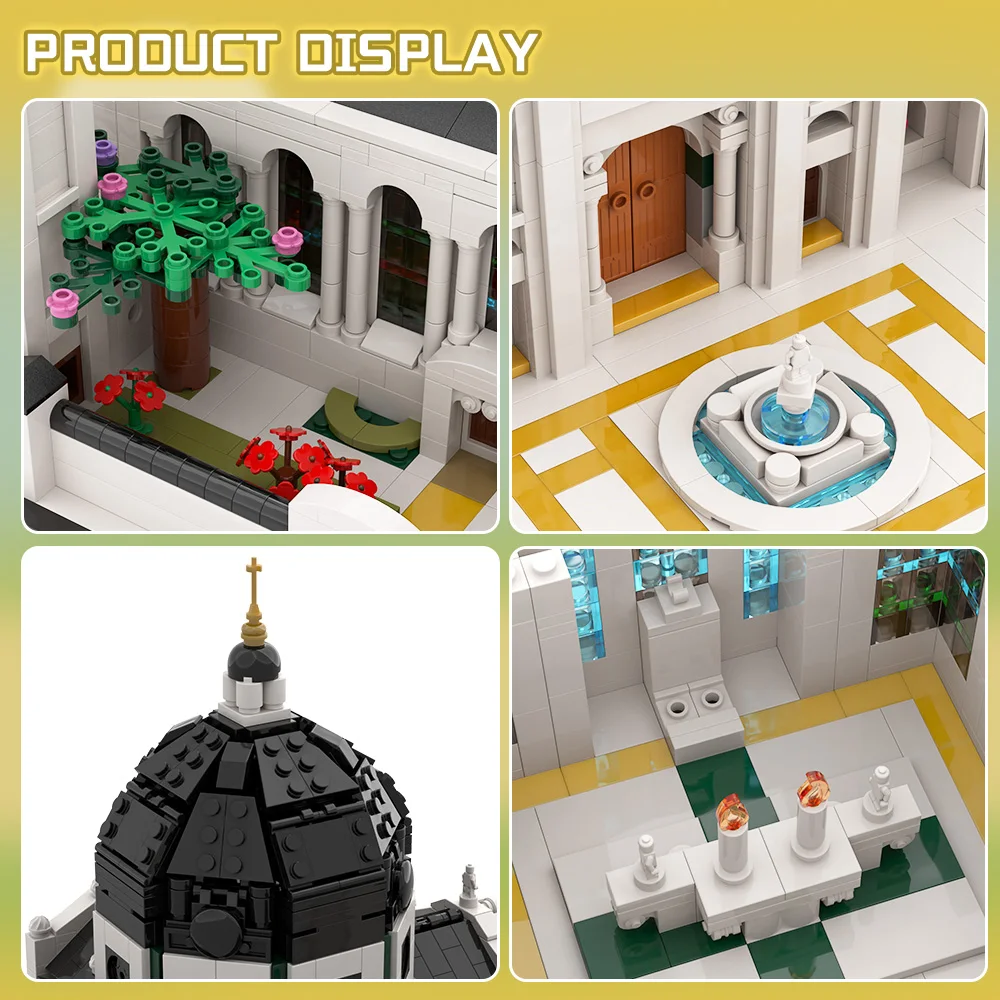 Gobricks MOC Basilique St Maurice Building Block Modular Bricks Model Toys Gfit
Gobricks MOC Basilique St Maurice Building Block Modular Bricks Model Toys Gfit