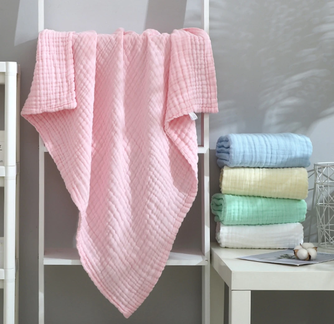 6 Layer Muslin Baby Swaddle Blankets Newborn Summer Baby Blanket Boy Girl Infant Receiving Blanket Baby Wraps Toddler Bath Towel
6 Layer Muslin Baby Swaddle Blankets Newborn Summer Baby Blanket Boy Girl Infant Receiving Blanket Baby Wraps Toddler Bath Towel