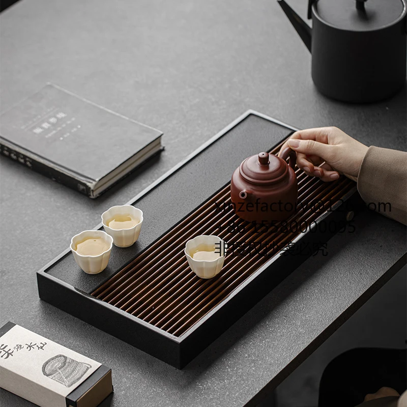 Factory Direct 2026 Top RatedGrass and wood temple, natural black gold stone tea tray, high-end light luxury household stone rec
Factory Direct 2026 Top RatedGrass and wood temple, natural black gold stone tea tray, high-end light luxury household stone rec