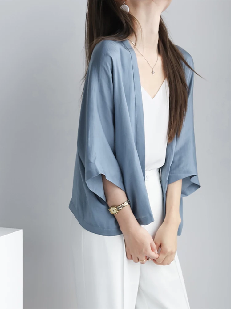 Sheer Chiffon Sun Protection Women's Shawl Summer Skirt Strap Outer Cover Light Short Spring Autumn Outerwear
Sheer Chiffon Sun Protection Women's Shawl Summer Skirt Strap Outer Cover Light Short Spring Autumn Outerwear