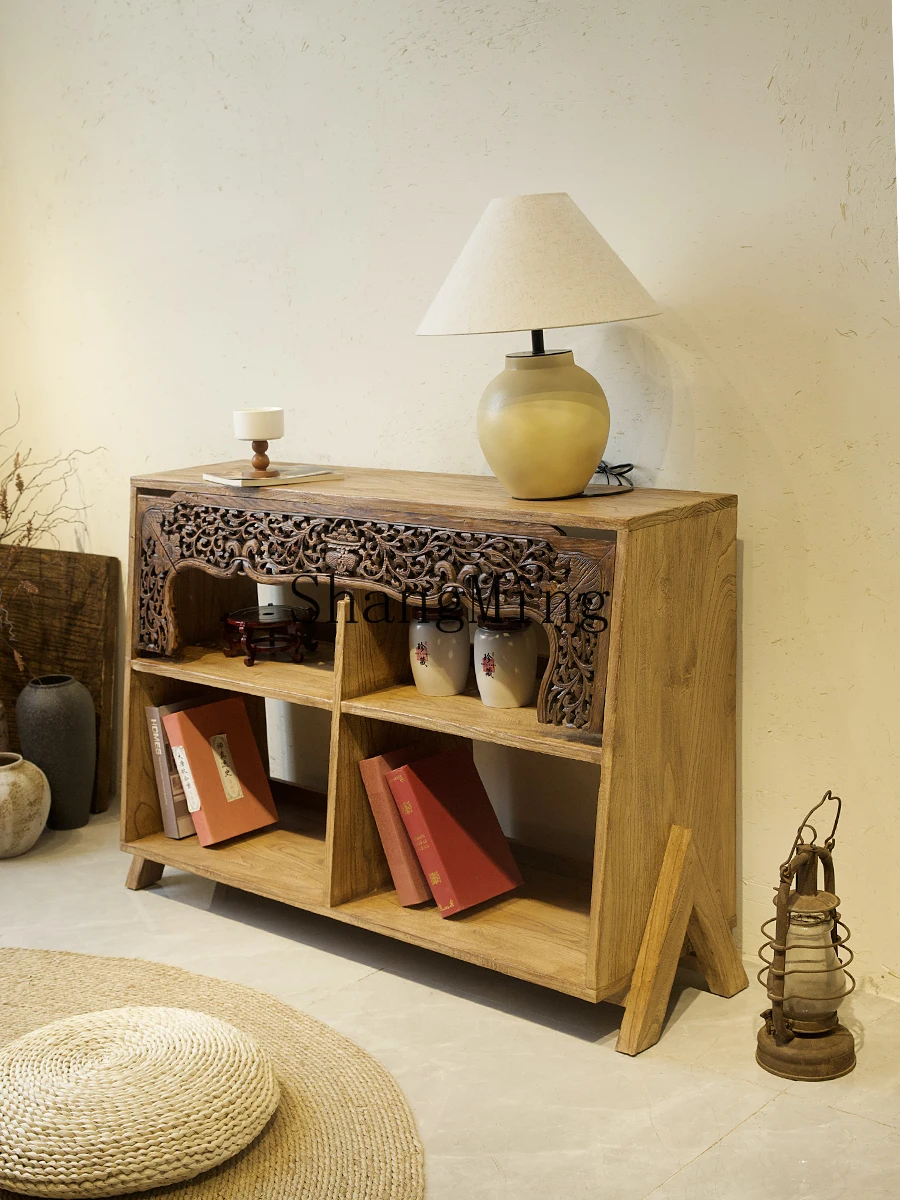 CL Storage Living Room Book Shelf Chinese Solid Wood Entrance Cabinet Homestay Carved Dining Side Cabinet Furniture
CL Storage Living Room Book Shelf Chinese Solid Wood Entrance Cabinet Homestay Carved Dining Side Cabinet Furniture