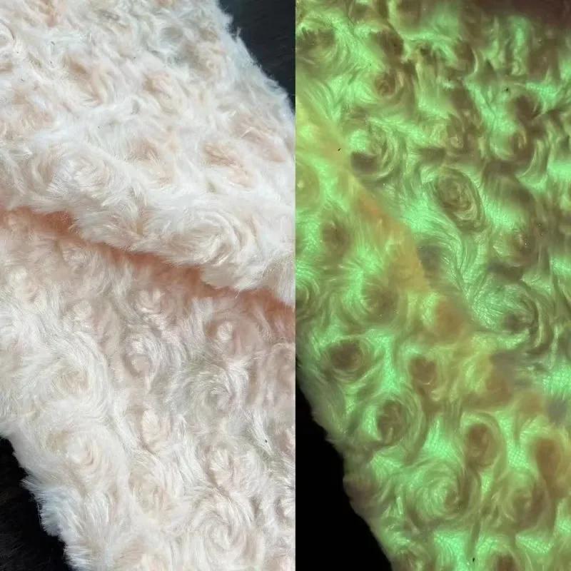 Pink Color Glow in The Dark Luminous Velvet Fabric Illuminant Color Changing Plush Cloth for DIY Christmas Halloween Decor
Pink Color Glow in The Dark Luminous Velvet Fabric Illuminant Color Changing Plush Cloth for DIY Christmas Halloween Decor