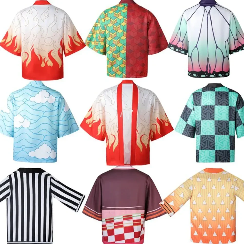 Cosplay Costume Kimetsu No Yaiba Kamado Tanjirou Cloak Tomioka Giyuu Kochou Shinobu Haori Yukata Brocade Kimono
Cosplay Costume Kimetsu No Yaiba Kamado Tanjirou Cloak Tomioka Giyuu Kochou Shinobu Haori Yukata Brocade Kimono