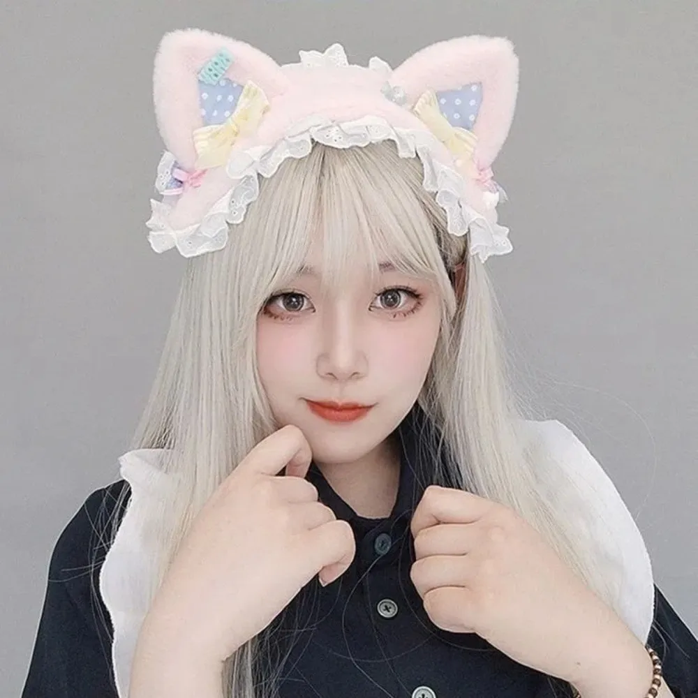 New Fashion Hair Accessories Lolita Japanese Cat Ear Headband Bear Ear Cute Bow Girl's Ear Hairpin Ribbon Lolita Hair Band
New Fashion Hair Accessories Lolita Japanese Cat Ear Headband Bear Ear Cute Bow Girl's Ear Hairpin Ribbon Lolita Hair Band