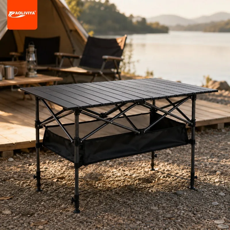 AOLIVIYA Freely Adjustable Modern Outdoor Folding Table Carbon Steel Metal Net Pocket For Picnic Stall Car Camping Portable Desk
AOLIVIYA Freely Adjustable Modern Outdoor Folding Table Carbon Steel Metal Net Pocket For Picnic Stall Car Camping Portable Desk