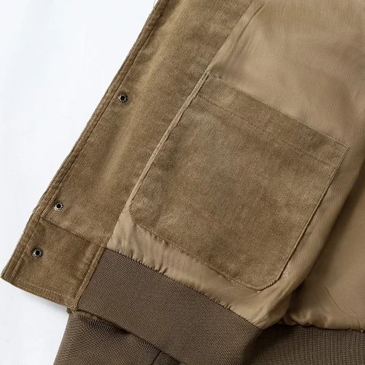 Spring Autumn A Corduroy Pilot Jaet Stand Collar Single Button ort Slim Fit Luxury Retro Outerwear Men's Faion Urban S...
Spring Autumn A Corduroy Pilot Jaet Stand Collar Single Button ort Slim Fit Luxury Retro Outerwear Men's Faion Urban S...