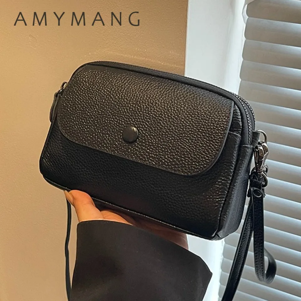 Genuine Leather 2 Layers Bag Luxury Women's Cowhide Crossbody Bag for Women Girls Purses Wallet Clutch Phone Shoulder Bag New
Genuine Leather 2 Layers Bag Luxury Women's Cowhide Crossbody Bag for Women Girls Purses Wallet Clutch Phone Shoulder Bag New