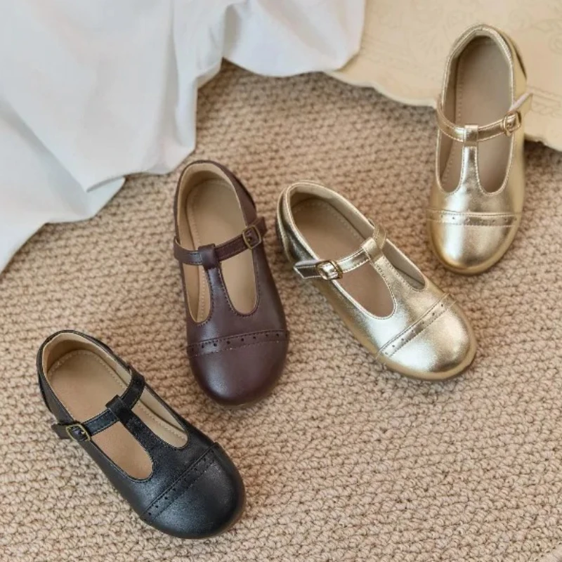 Autumn Kids Boutique Vintage Leather Shoes Mary Jane Velcro Versatile British Style Baby Elegant Princess High Quality Shoes
Autumn Kids Boutique Vintage Leather Shoes Mary Jane Velcro Versatile British Style Baby Elegant Princess High Quality Shoes