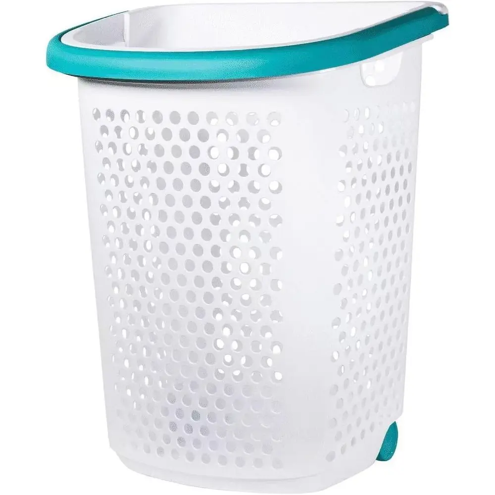 Sturdy Plastic Rolling Laundry Basket with Wide Handle, Ventilated, Easy Clean, 70.52L Capacity for Large Families or Dorms
Sturdy Plastic Rolling Laundry Basket with Wide Handle, Ventilated, Easy Clean, 70.52L Capacity for Large Families or Dorms