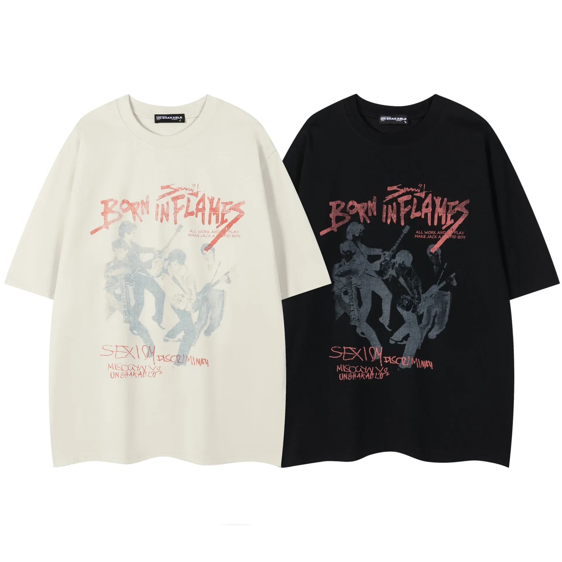 Fashion Mens T-shirts Japanese Streetwear Printed Graphic Tees Summer New Casual O-neck Short Sleeve Tops Oversized T Shirts Man
Fashion Mens T-shirts Japanese Streetwear Printed Graphic Tees Summer New Casual O-neck Short Sleeve Tops Oversized T Shirts Man