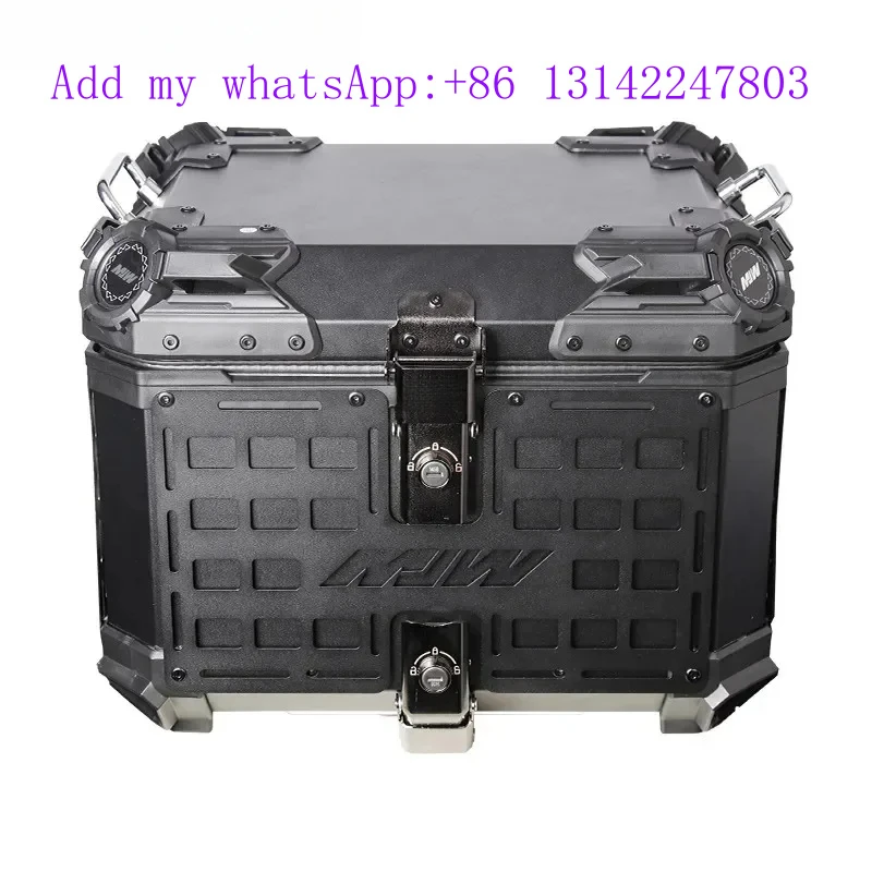 Factory Hot Selling 55L 45L Motorcycle Trunk Rear Lage Top Case Tool Box Storage Topcase Toolbox Tail Travel Topbox Aluminum Wat
Factory Hot Selling 55L 45L Motorcycle Trunk Rear Lage Top Case Tool Box Storage Topcase Toolbox Tail Travel Topbox Aluminum Wat