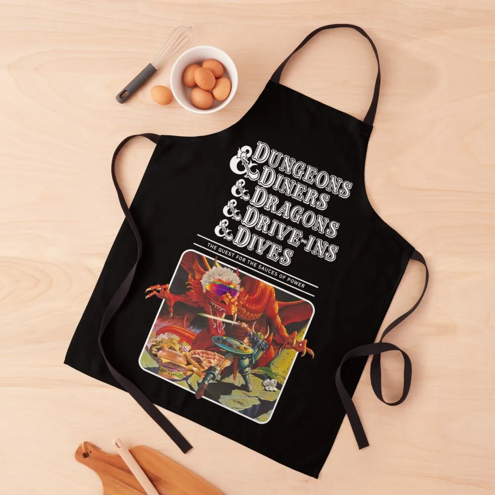 Dungeons & Diners & Dragons & Drive-ins Dives Apron Woman Kitchens New year's Chef jacket men Kitchen Accessories 2022 Apron
Dungeons & Diners & Dragons & Drive-ins Dives Apron Woman Kitchens New year's Chef jacket men Kitchen Accessories 2022 Apron