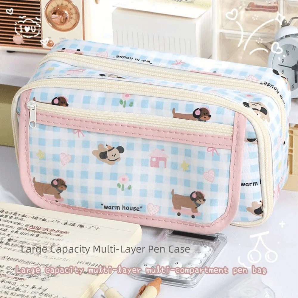 Badge Pouch Large Capacity Kawaii Pencil Bag Multi-layers Zipper Stationery Bag Cute Creative Pen Pencil Case Boys ang Girls
Badge Pouch Large Capacity Kawaii Pencil Bag Multi-layers Zipper Stationery Bag Cute Creative Pen Pencil Case Boys ang Girls