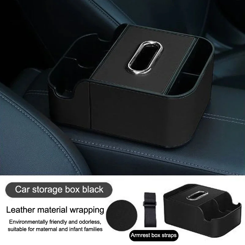 1Pc Multifunction Car Armrest Storage Box for SUV Sedan with 2 Cup Holders Tissue Box Leather Console Organizer Auto Interior Ac
1Pc Multifunction Car Armrest Storage Box for SUV Sedan with 2 Cup Holders Tissue Box Leather Console Organizer Auto Interior Ac