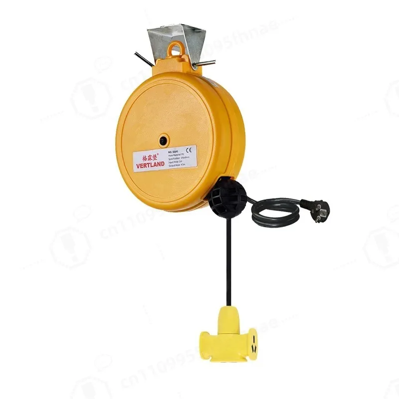 GDT60 220V Electric Automatic Hose Reel Automatic Telescopic Drum Cable Tray 6M
GDT60 220V Electric Automatic Hose Reel Automatic Telescopic Drum Cable Tray 6M