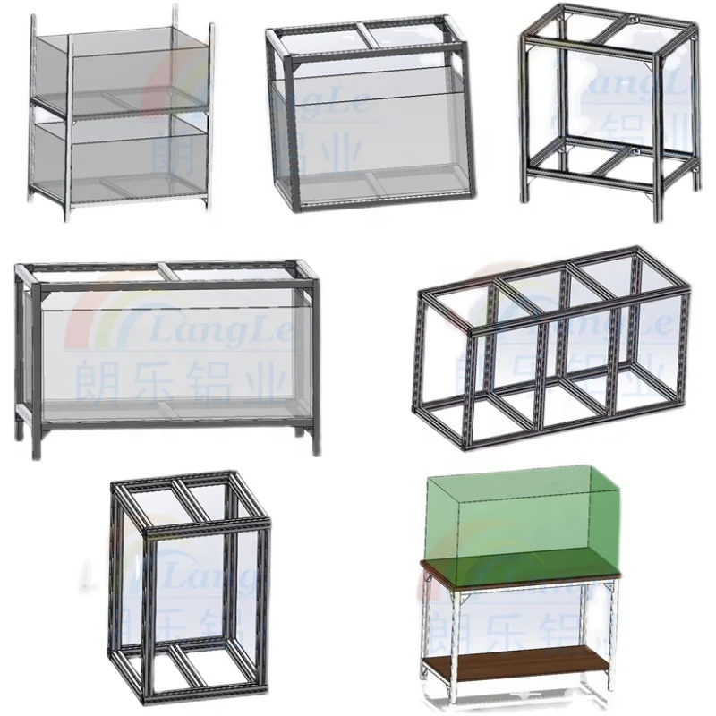 Industrial Aluminum Profile Frame Aluminum Alloy Frame DIY Frame Multi-layer Custom Dishwasher Bottom Cabinet Fish Tank Shelf
Industrial Aluminum Profile Frame Aluminum Alloy Frame DIY Frame Multi-layer Custom Dishwasher Bottom Cabinet Fish Tank Shelf