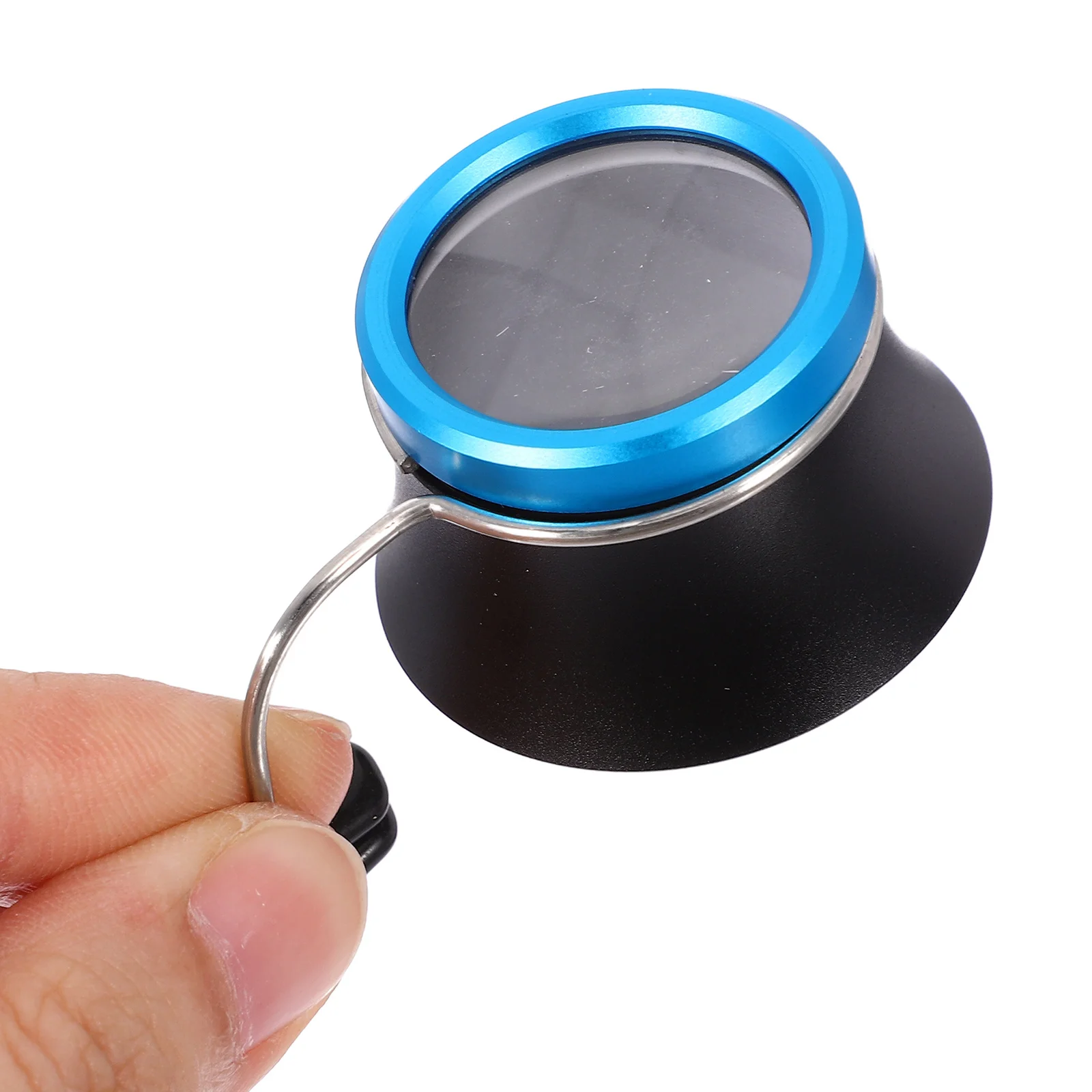 Loupe Magnifier 5x Watch Repair Glasses Sturdy Aluminum Alloy Spring Clip Hands Efficiency Magnifying Glass
Loupe Magnifier 5x Watch Repair Glasses Sturdy Aluminum Alloy Spring Clip Hands Efficiency Magnifying Glass