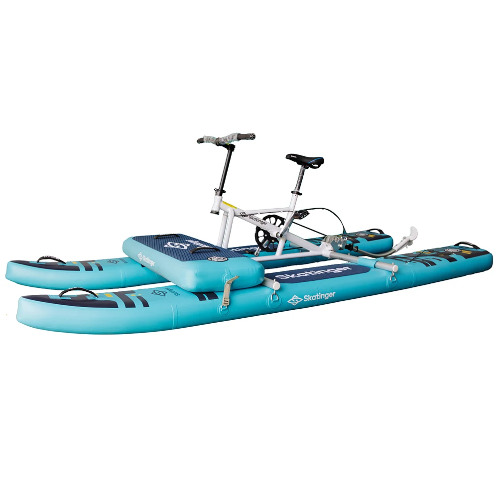 OEM Inflatable Floating Water 1 Person Pedal Sea Bike Pedal Boat Bicycle Sea Bike Water Bicycle Hydrofoil Inflatable Water Bike
OEM Inflatable Floating Water 1 Person Pedal Sea Bike Pedal Boat Bicycle Sea Bike Water Bicycle Hydrofoil Inflatable Water Bike