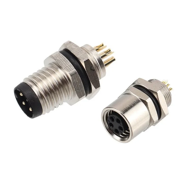 3 4 5 6 8 Pins M8 Solder Welding A D Coding Male Female Panel Mount IP67 Sensor Circular Connectors
3 4 5 6 8 Pins M8 Solder Welding A D Coding Male Female Panel Mount IP67 Sensor Circular Connectors