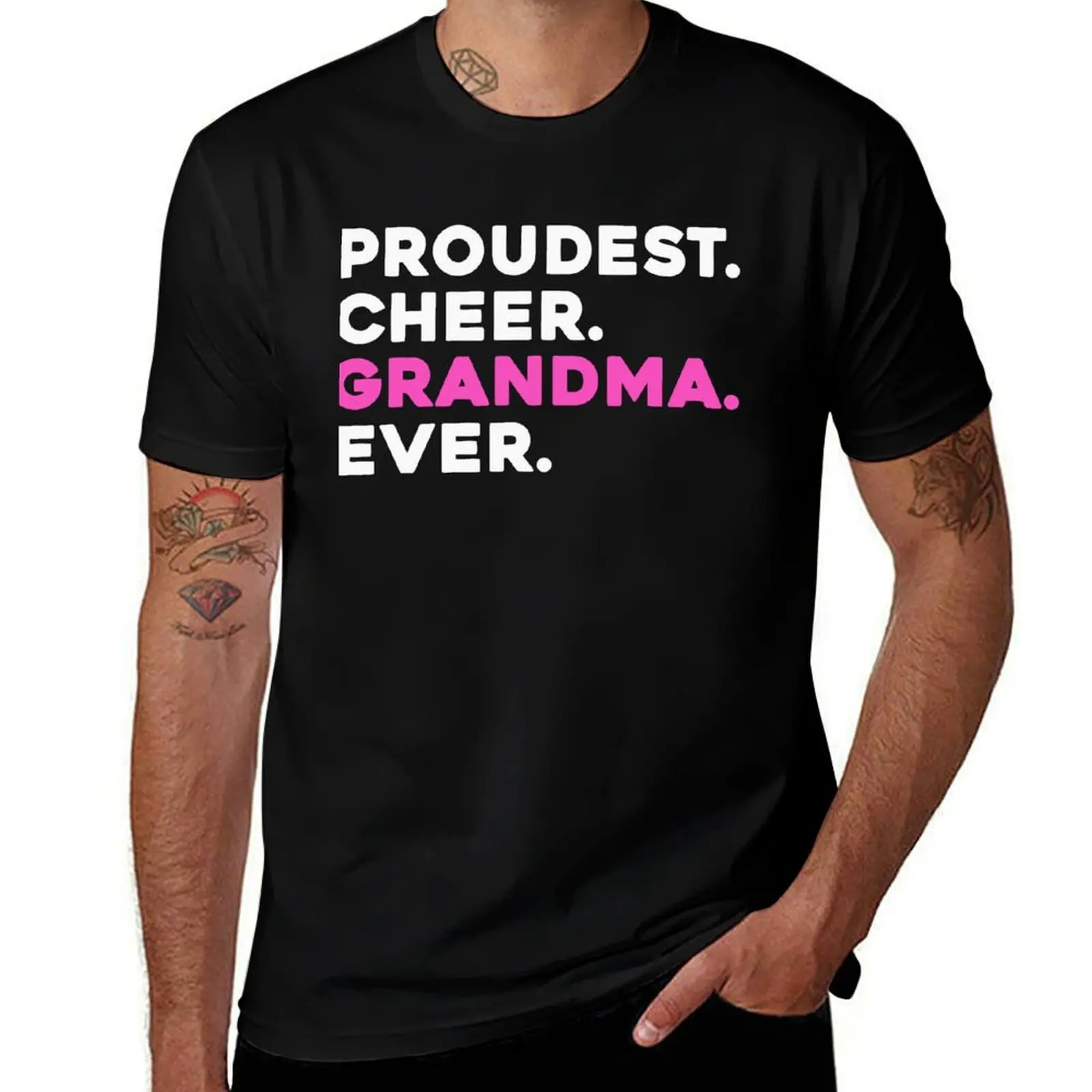 PROUDEST CHEER GRANDMA EVER Cheerleader T-Shirt cute tops essential t shirt rapper graphic tees black t shirts for men
PROUDEST CHEER GRANDMA EVER Cheerleader T-Shirt cute tops essential t shirt rapper graphic tees black t shirts for men