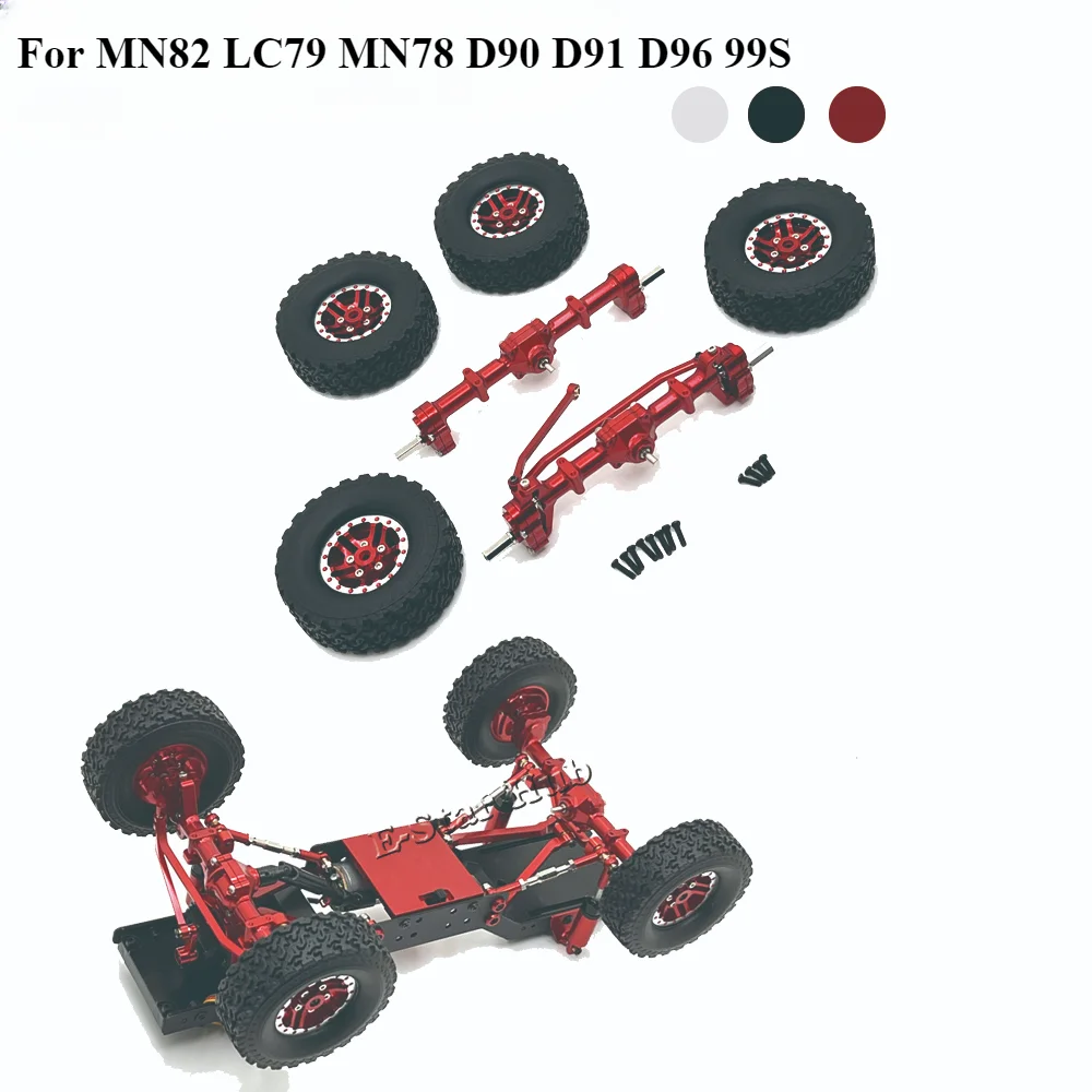 Front and Rear Axle Wheels for MN MN82 LC79 MN78 D90 D91 D96 99S OP Accessories Metal Upgrade Parts Rc Model Crawler Car Truck
Front and Rear Axle Wheels for MN MN82 LC79 MN78 D90 D91 D96 99S OP Accessories Metal Upgrade Parts Rc Model Crawler Car Truck