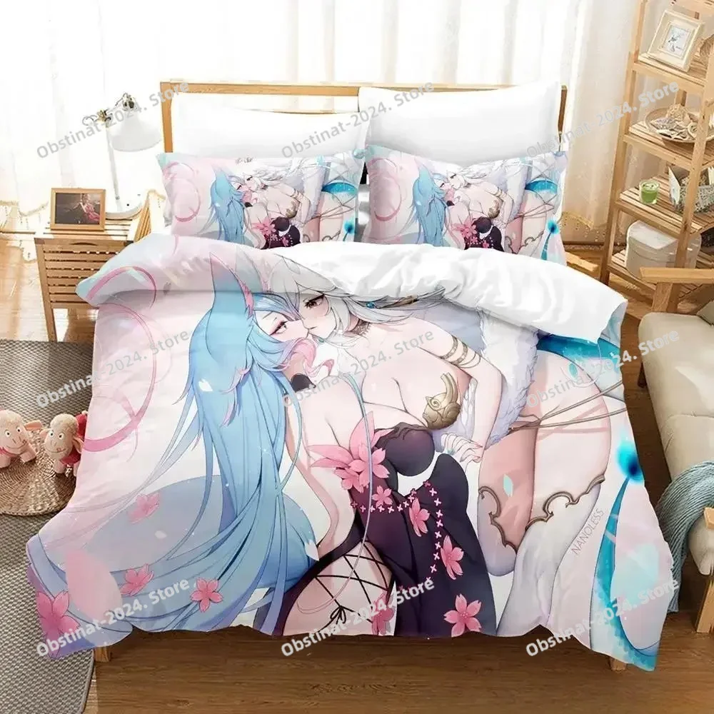 New Sexy Girls Silvervale Vtuber Bedding set Printed Duvet Cover Pillowcase Single Double Queen Super King Size Sets
New Sexy Girls Silvervale Vtuber Bedding set Printed Duvet Cover Pillowcase Single Double Queen Super King Size Sets