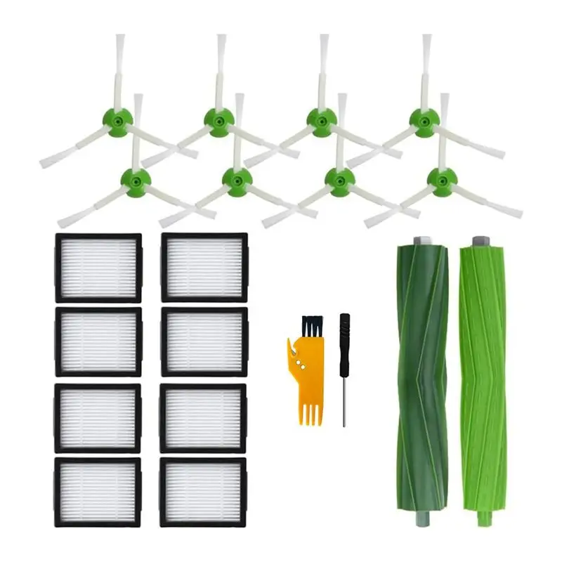 Запасные части ABUH для Irobot Roomba серий E/I/J I7+ E5 E6 I3: резиновые щетки, HEPA-фильтры
Запасные части ABUH для Irobot Roomba серий E/I/J I7+ E5 E6 I3: резиновые щетки, HEPA-фильтры