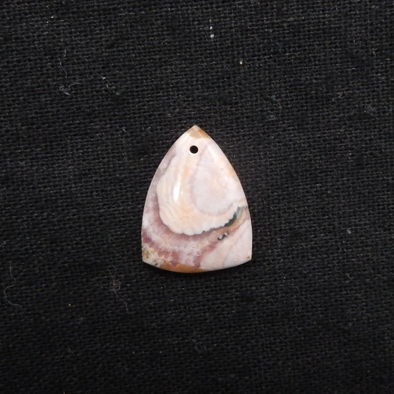 Triangle Argentina Rhodochrosite Natural Pink Cabochon for DIY Jewelry Making Pendant Supply 21x16x4mm 3g
Triangle Argentina Rhodochrosite Natural Pink Cabochon for DIY Jewelry Making Pendant Supply 21x16x4mm 3g