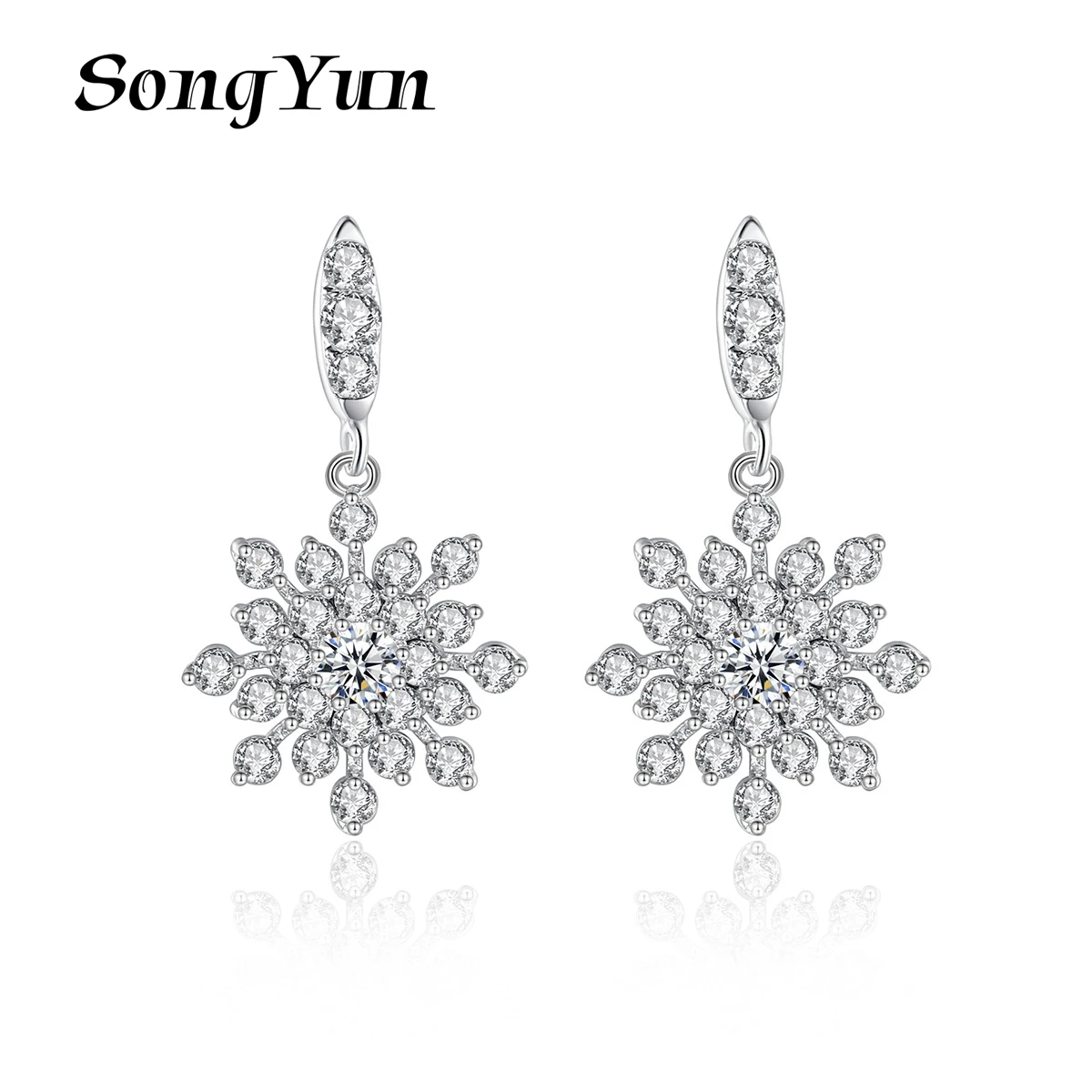 SongYun Jewelry MHT Quality Brass Stud Earrings Dangle CZ 7A Zircon Bridesmaid Gift Boho Women Earring Jewelry
SongYun Jewelry MHT Quality Brass Stud Earrings Dangle CZ 7A Zircon Bridesmaid Gift Boho Women Earring Jewelry