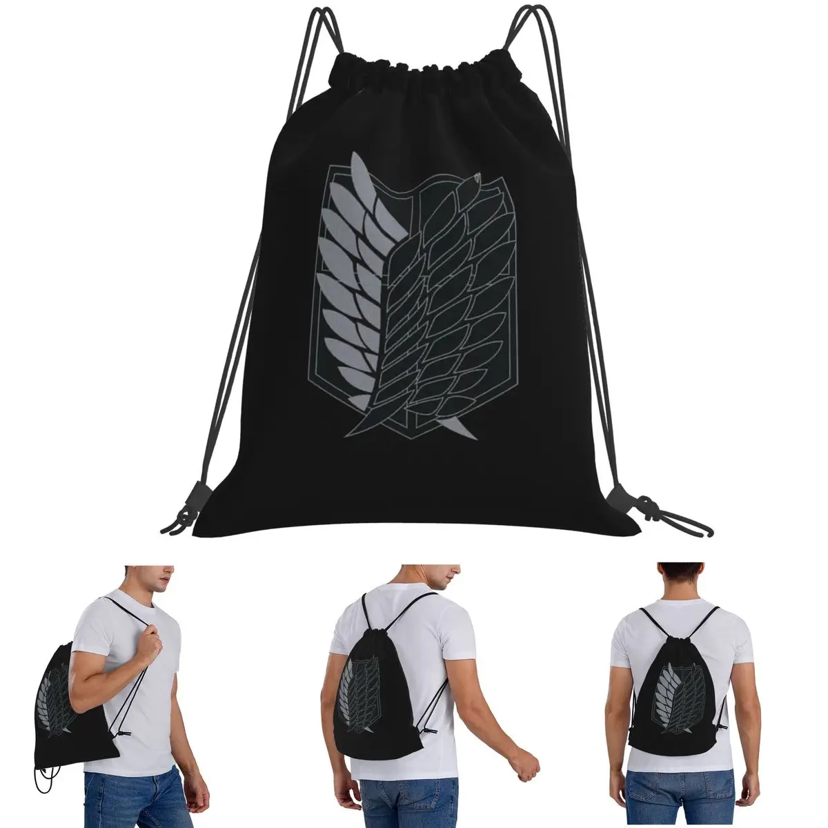 Рюкзаки «Атака Титанов», модные сумки на шнурке, сумка для мелочей, сумки для книг для студентов-путешествий
Рюкзаки «Атака Титанов», модные сумки на шнурке, сумка для мелочей, сумки для книг для студентов-путешествий