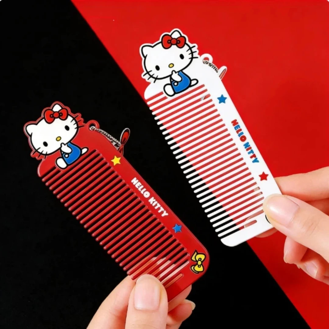 Sanrio Hello Kitty cute Anti-Static Metal Combs Cartoon Creative Merchandise Travel Portable Mini Comb Girls Birthday Gifts
Sanrio Hello Kitty cute Anti-Static Metal Combs Cartoon Creative Merchandise Travel Portable Mini Comb Girls Birthday Gifts