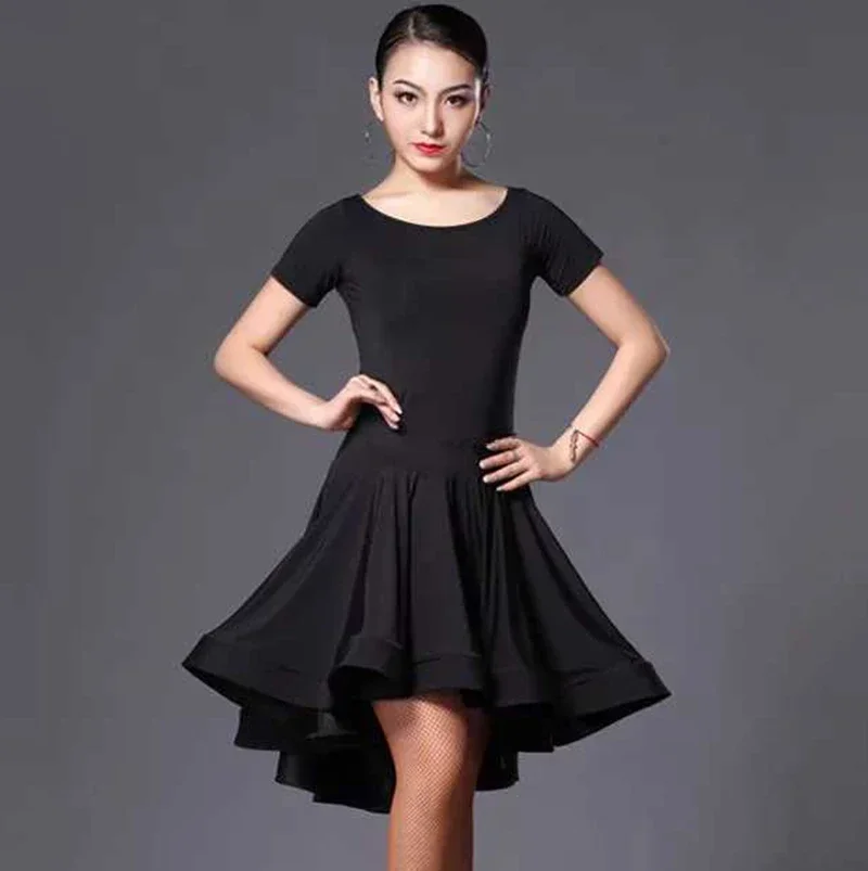 Black Latin Dance New Fashion Women Dance Costume Set Adult Latin Dress Salsa Samba Short Sleeves Women Latin Dance Dresses
Black Latin Dance New Fashion Women Dance Costume Set Adult Latin Dress Salsa Samba Short Sleeves Women Latin Dance Dresses