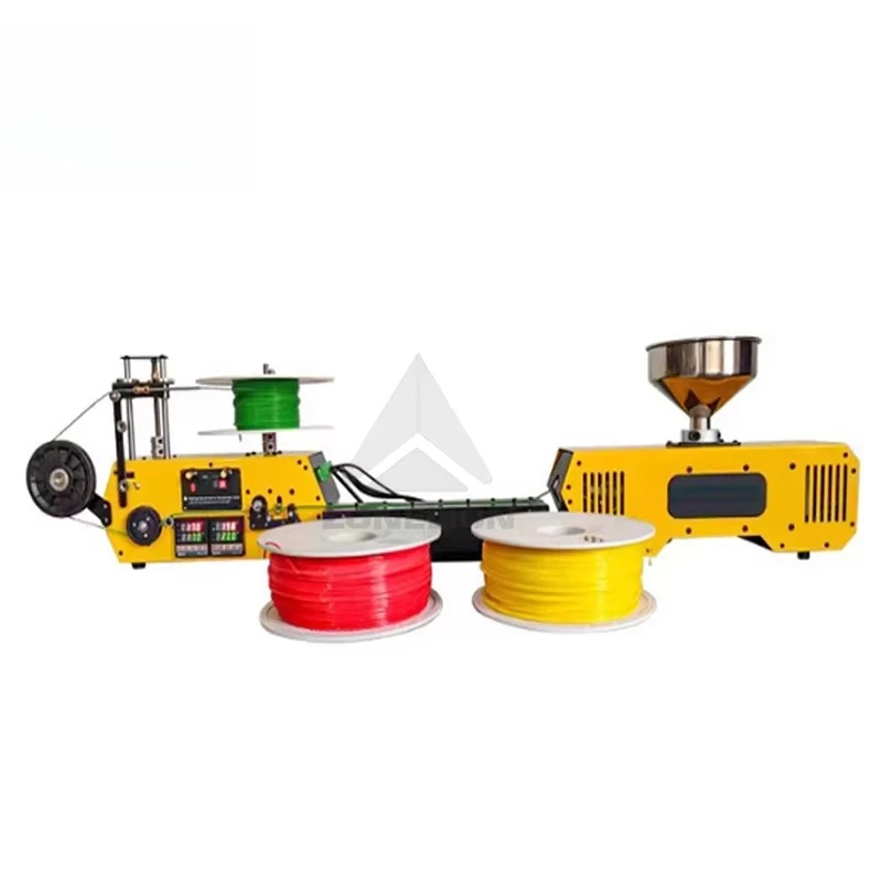 Factory Price Mini Plastic Small 3D Filament Extruder Extrusion Machine Cheaper Desktop 3D Printer Extruder Recycling Machine