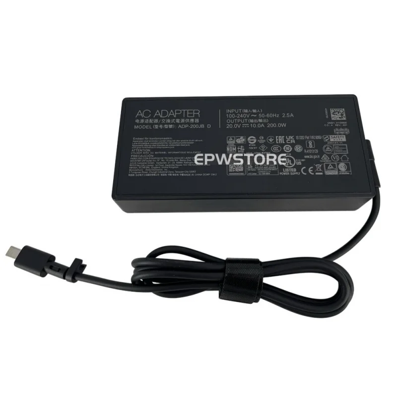 DD 200W 20V AC Adapter Charger For Asus ROG Flow Z13 GZ302EA-RU093W Rectangle Conn
DD 200W 20V AC Adapter Charger For Asus ROG Flow Z13 GZ302EA-RU093W Rectangle Conn
