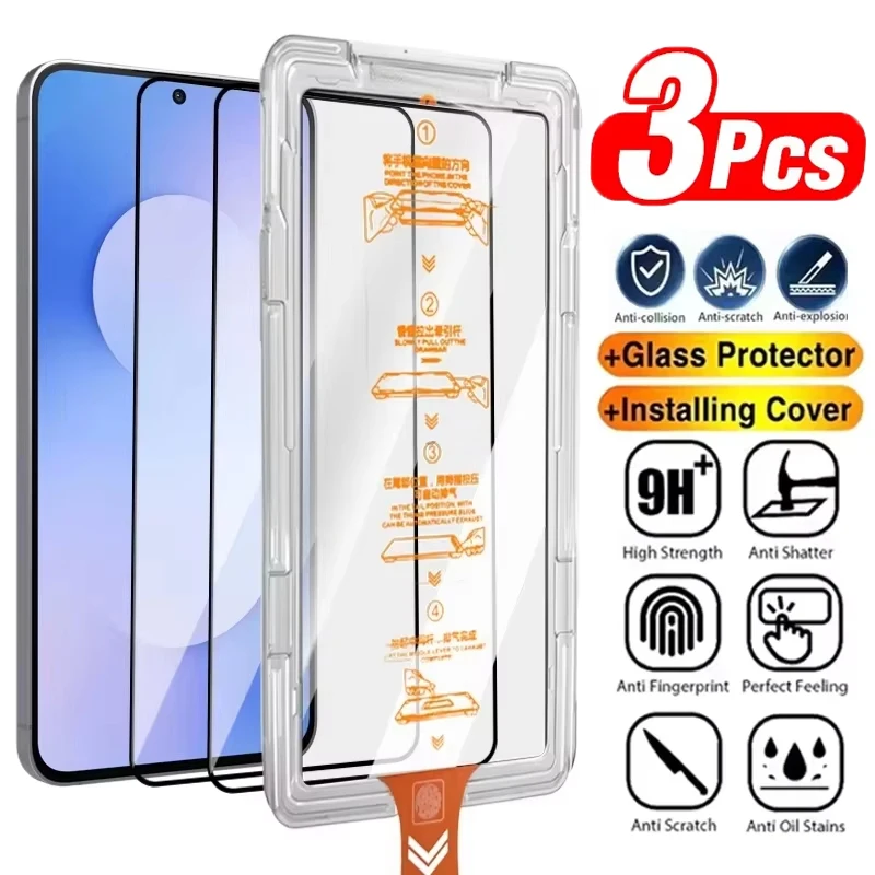 3PCS For Xiaomi Poco X8 Pro Max X8 Pro Auto Dust Elimination Bubble Free Clear Screen Protector For Xiaomi Poco F8 Ultra F8 Pro
3PCS For Xiaomi Poco X8 Pro Max X8 Pro Auto Dust Elimination Bubble Free Clear Screen Protector For Xiaomi Poco F8 Ultra F8 Pro