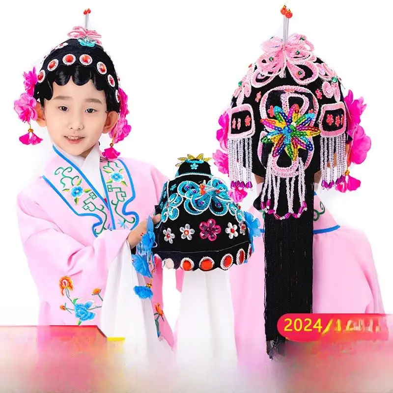 Traditional Opera Fem Lead eup Headwear Clete Set Actr Headband Miss Wrapped Head Flower Decorated Hair Accories
Traditional Opera Fem Lead eup Headwear Clete Set Actr Headband Miss Wrapped Head Flower Decorated Hair Accories