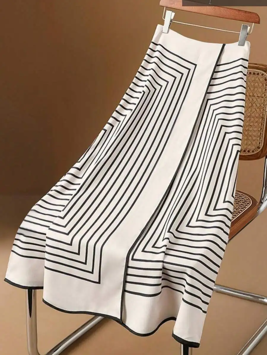 Womens Elegant Casual Vacation Geometric Print Wrap A-Line Skirt
Womens Elegant Casual Vacation Geometric Print Wrap A-Line Skirt