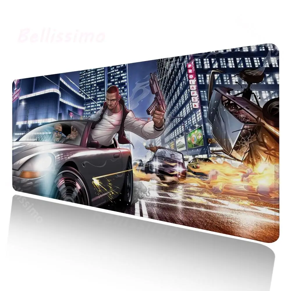 XXL900x400mm Keyboard PC Desk Pad G_grand Thefts Autos GTA Mousepad HD Printing Computer Gamers Locking Edge Non-slip Mouse Pad
XXL900x400mm Keyboard PC Desk Pad G_grand Thefts Autos GTA Mousepad HD Printing Computer Gamers Locking Edge Non-slip Mouse Pad