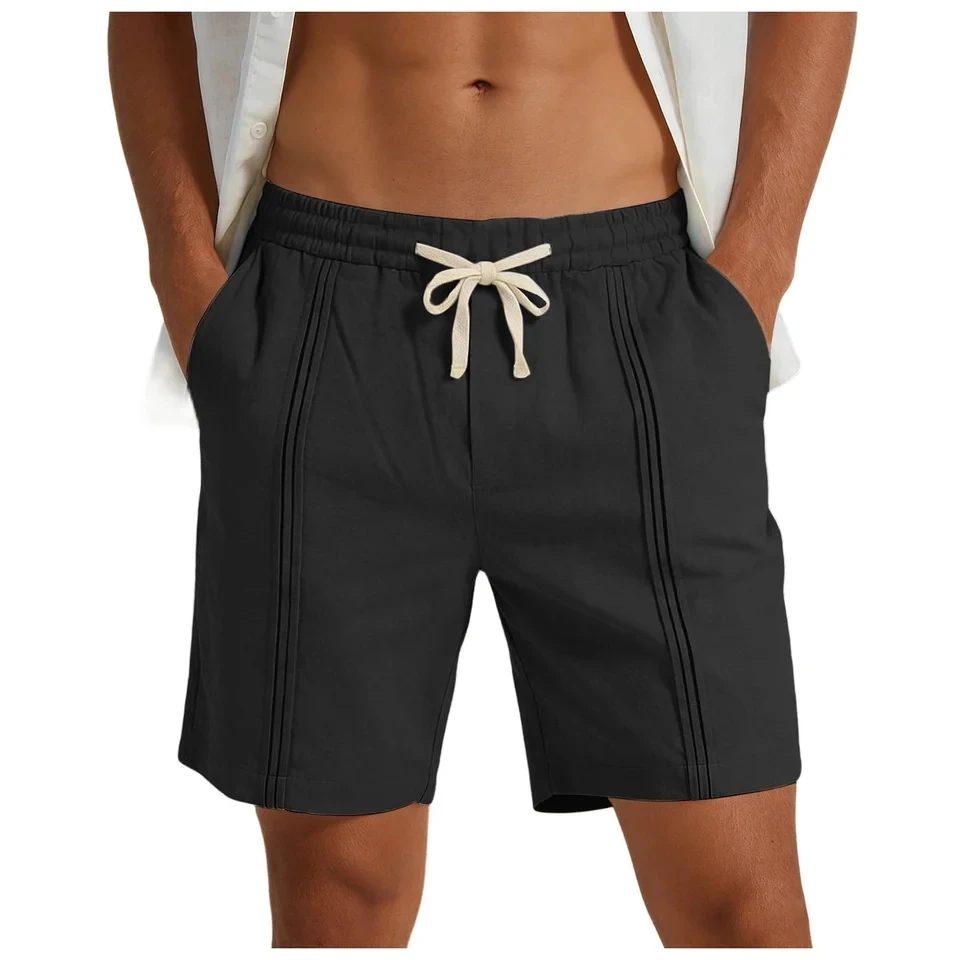 New Men's Cotton Linen Shorts Summer Breathable Lightweight Solid Color Casual Short Pants Male Beach Shorts Daily Clothes
New Men's Cotton Linen Shorts Summer Breathable Lightweight Solid Color Casual Short Pants Male Beach Shorts Daily Clothes