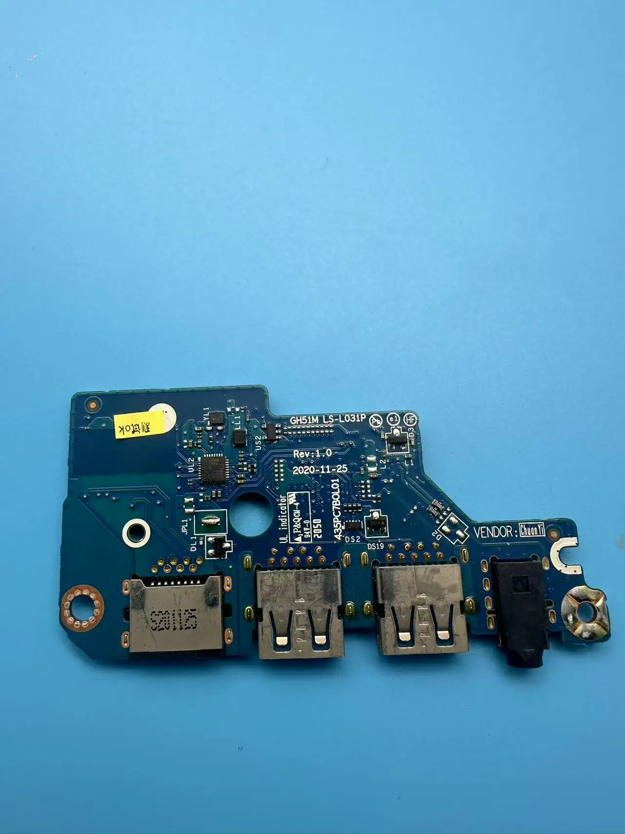 Original GH51M GH51Z For ACER Nitro 5 AN517-41 AN517-52 Usb Power Board Audio Board RJ45 LS-L031P FUNCTIONAL
Original GH51M GH51Z For ACER Nitro 5 AN517-41 AN517-52 Usb Power Board Audio Board RJ45 LS-L031P FUNCTIONAL
