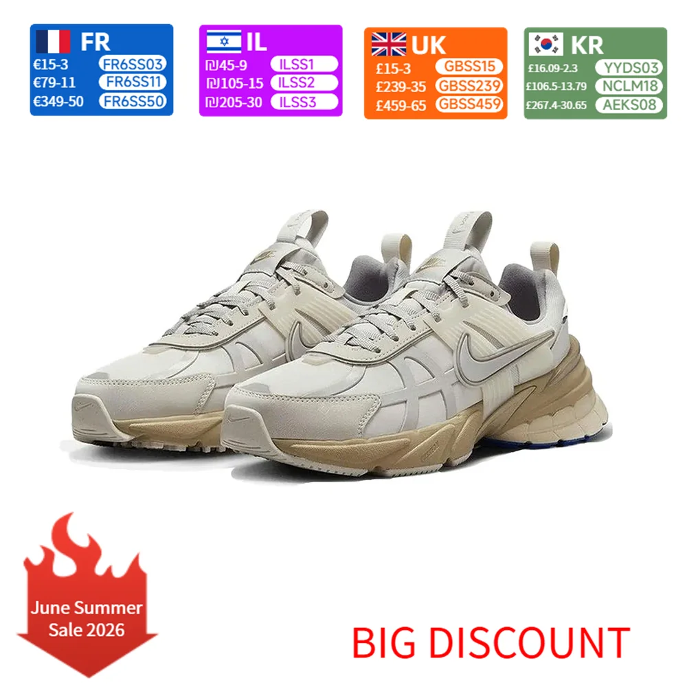NIKE V2K Unisex Running Shoes Vintage Style Comfort Cushioning Lightweight Breathable for Daily Wear FZ2622-002
NIKE V2K Unisex Running Shoes Vintage Style Comfort Cushioning Lightweight Breathable for Daily Wear FZ2622-002