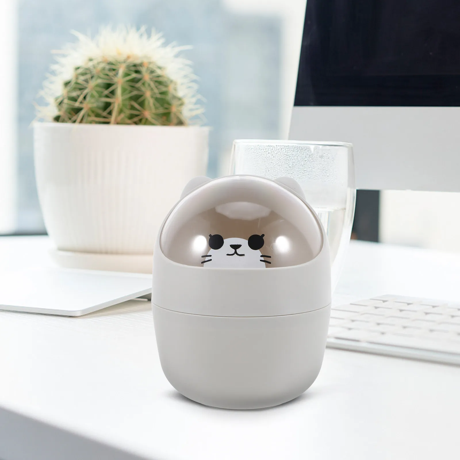Desk Mini Trash Can Bear Shape Small Garbage Bin Lid Cute Compact Desktop Wastebin Office Bathroom Kids Room Mini Garbage Cans
Desk Mini Trash Can Bear Shape Small Garbage Bin Lid Cute Compact Desktop Wastebin Office Bathroom Kids Room Mini Garbage Cans