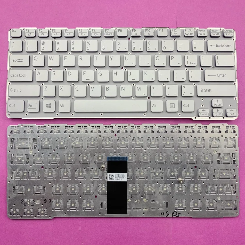 US Laptop keyboard for Sony VAIO SVE 14 SVE14 SVS14 SVE14A SVE14A18ECH E14A18ECS E14A17ECP E14A17ECW Series us Layout
US Laptop keyboard for Sony VAIO SVE 14 SVE14 SVS14 SVE14A SVE14A18ECH E14A18ECS E14A17ECP E14A17ECW Series us Layout