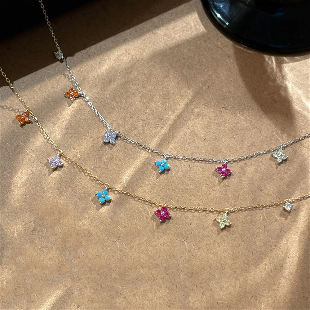 Korean Women's New Choker, S925 Sterling Silver, Delicate Mini Flower Light Luxury Elegant INS Sweet High-Value Necklace
Korean Women's New Choker, S925 Sterling Silver, Delicate Mini Flower Light Luxury Elegant INS Sweet High-Value Necklace