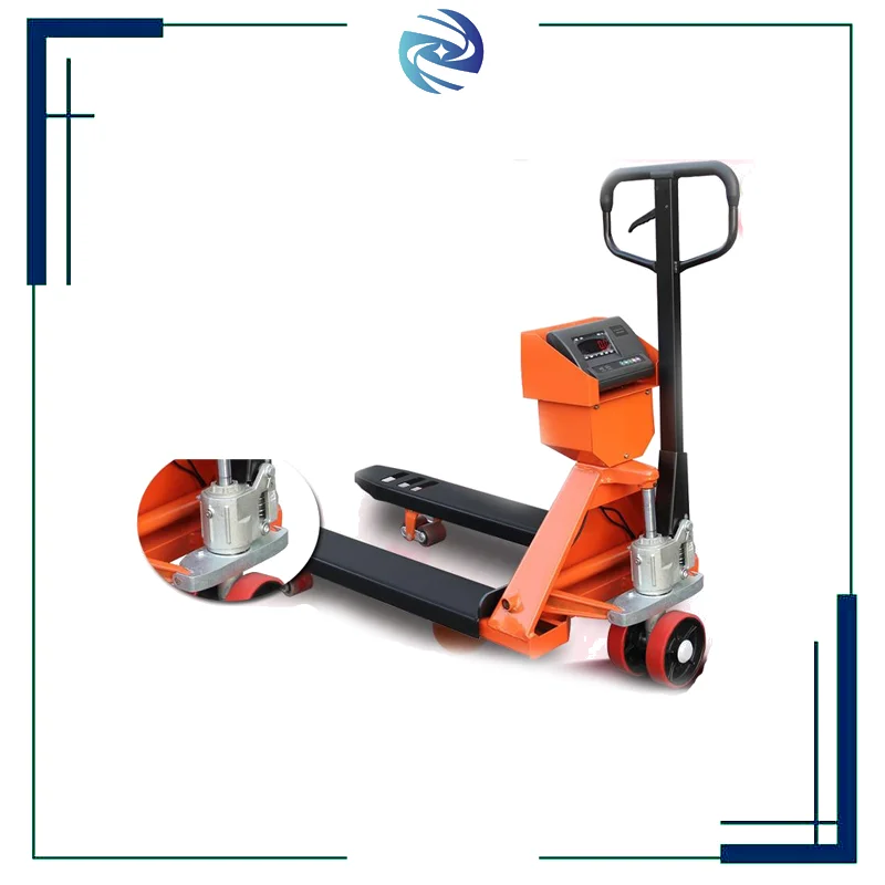 Weighing Cargo Display Pallet Forklift Measurements 4400lbs LED Weight Scale Manual Pallet Jack with Scale 45x27" Fork
Weighing Cargo Display Pallet Forklift Measurements 4400lbs LED Weight Scale Manual Pallet Jack with Scale 45x27" Fork