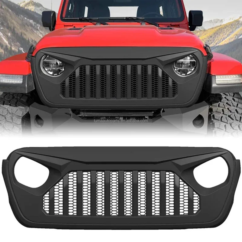 LUMA Front Bumper Car ABS Grill 4x4 Accessories Grille 2018+ Sahara Rubicon Grille For Wrangler JL Gladiator JT
LUMA Front Bumper Car ABS Grill 4x4 Accessories Grille 2018+ Sahara Rubicon Grille For Wrangler JL Gladiator JT