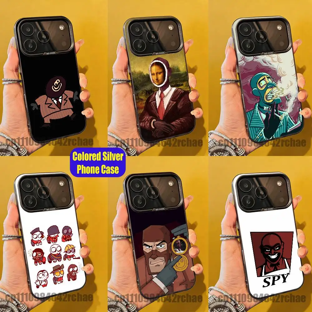 For TF2 Team Fortress 2 Spy Phone Case iPhone 15,16,12,14,13,17,11,E,Pro,Max,Plus,Air,Mini Color Silver Custom Cover
For TF2 Team Fortress 2 Spy Phone Case iPhone 15,16,12,14,13,17,11,E,Pro,Max,Plus,Air,Mini Color Silver Custom Cover