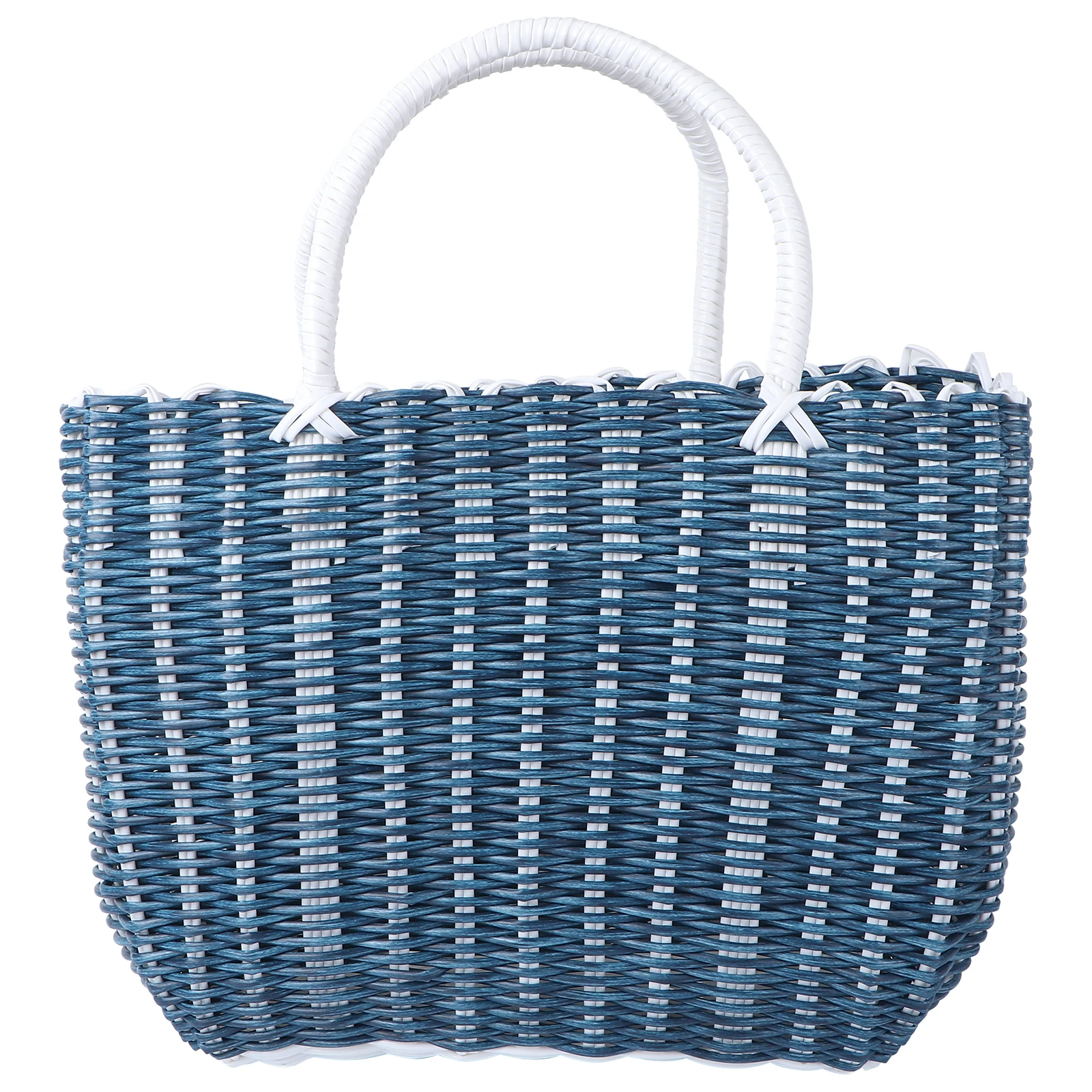 Plastic Storage Basket Shopping Tote Weaved Handle Beach Bag Pink Bright Retro Portable Toiletries Organizer Weaving
Plastic Storage Basket Shopping Tote Weaved Handle Beach Bag Pink Bright Retro Portable Toiletries Organizer Weaving