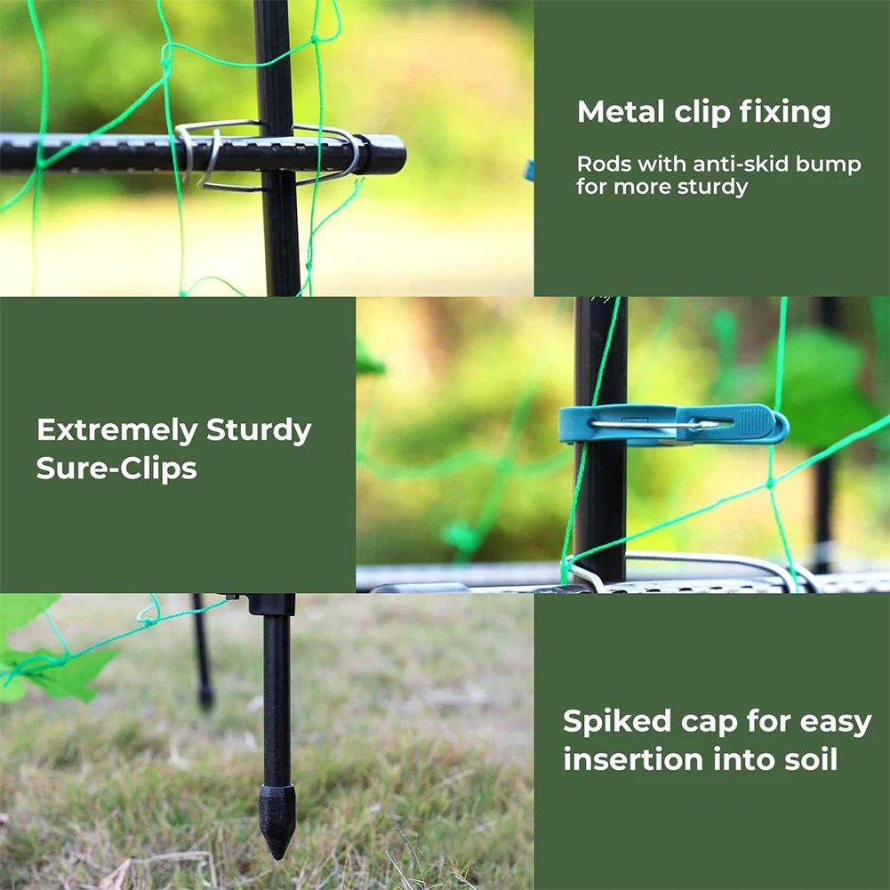 Садовая решетка для огурцов, уличная U-образная решетка, съемная подставка для виноградной лозы, овощная решетка для овощных бобов, решетки для выращивания фруктов
Садовая решетка для огурцов, уличная U-образная решетка, съемная подставка для виноградной лозы, овощная решетка для овощных бобов, решетки для выращивания фруктов