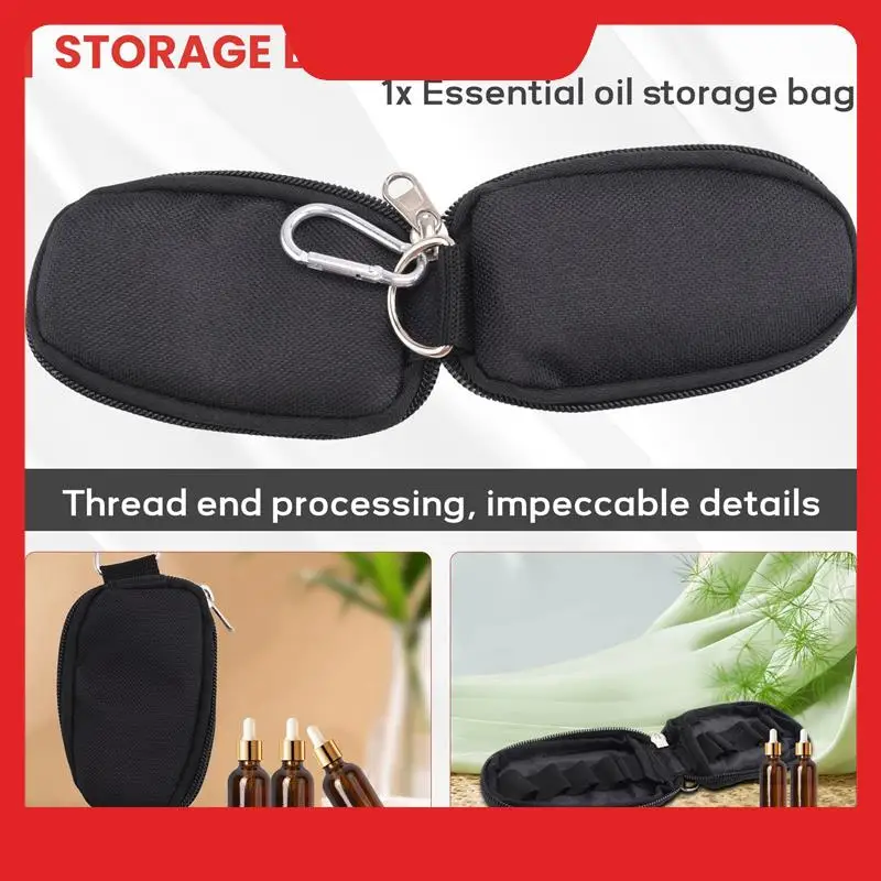Essential Oil Storage Bag, Key Chain Style Travel Bag Essential Oil Carrying Case Storage Bag 10 Bottles For 2/ML
Essential Oil Storage Bag, Key Chain Style Travel Bag Essential Oil Carrying Case Storage Bag 10 Bottles For 2/ML
